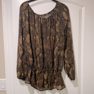 Adrienne Vittadini Chiffon shirt - Size 10
